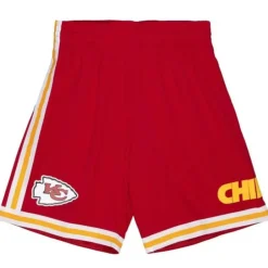 Men Mitchell & Ness Shorts-Team Id Mesh Shorts Kansas City Chiefs