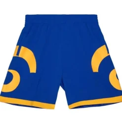 Men Mitchell & Ness Shorts-Team Id Mesh Shorts Los Angeles Rams