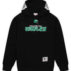 Men Mitchell & Ness Hoodies & Sweatshirts-Team Issued Hoodie Philadelphia Eagles