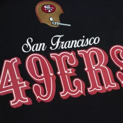 Men Mitchell & Ness Hoodies & Sweatshirts-Team Issued Hoodie San Francisco 49Ers