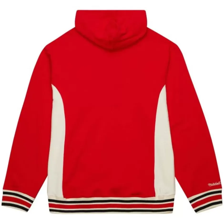 Men Mitchell & Ness Hoodies & Sweatshirts-Team Legacy French Terry Hoodie University Of Wisconsin - Madison
