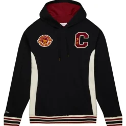 Men Mitchell & Ness Hoodies & Sweatshirts-Team Legacy French Terry Hoodie Cleveland Cavaliers