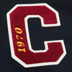 Men Mitchell & Ness Hoodies & Sweatshirts-Team Legacy French Terry Hoodie Cleveland Cavaliers