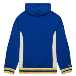 Men Mitchell & Ness Hoodies & Sweatshirts-Team Legacy French Terry Hoodie Golden State Warriors