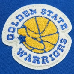 Men Mitchell & Ness Hoodies & Sweatshirts-Team Legacy French Terry Hoodie Golden State Warriors