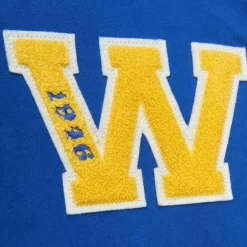 Men Mitchell & Ness Hoodies & Sweatshirts-Team Legacy French Terry Hoodie Golden State Warriors