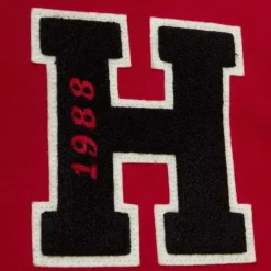 Men Mitchell & Ness Hoodies & Sweatshirts-Team Legacy French Terry Hoodie Miami Heat