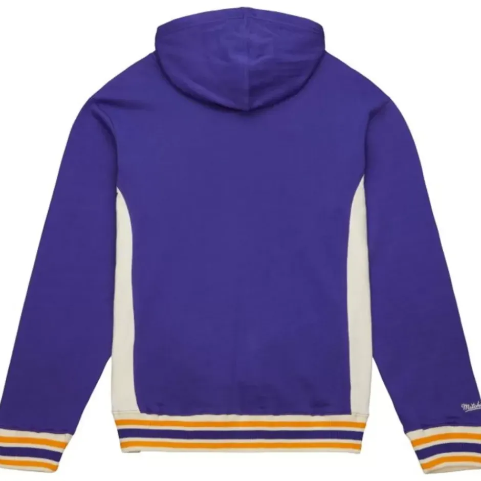 Men Mitchell & Ness Hoodies & Sweatshirts-Team Legacy French Terry Hoodie Los Angeles Kings