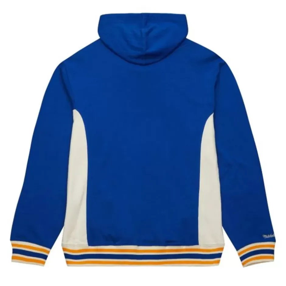 Men Mitchell & Ness Hoodies & Sweatshirts-Team Legacy French Terry Hoodie St. Louis Blues