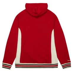 Men Mitchell & Ness Hoodies & Sweatshirts-Team Legacy French Terry Hoodie Portland Trail Blazers