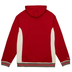 Men Mitchell & Ness Hoodies & Sweatshirts-Team Legacy French Terry Hoodie Detroit Red Wings