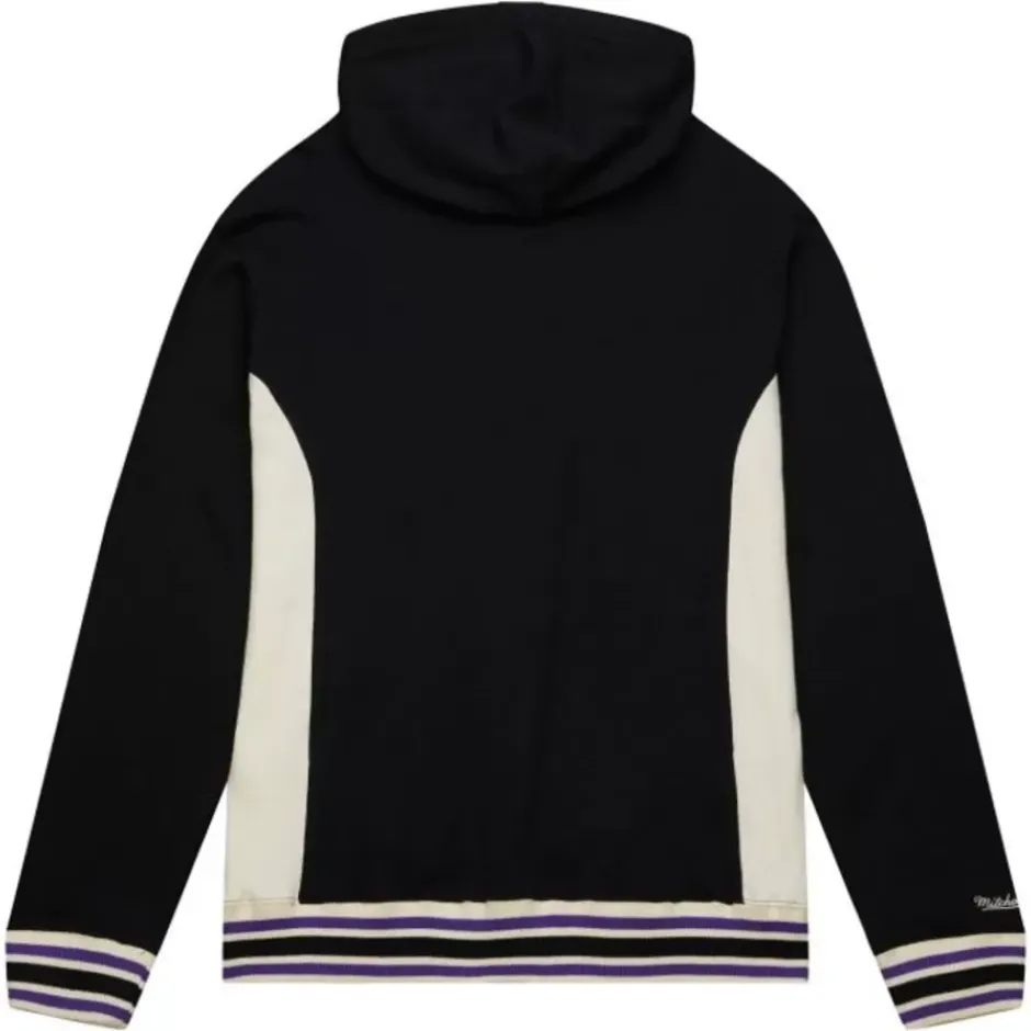 Men Mitchell & Ness Hoodies & Sweatshirts-Team Legacy French Terry Hoodie Toronto Raptors