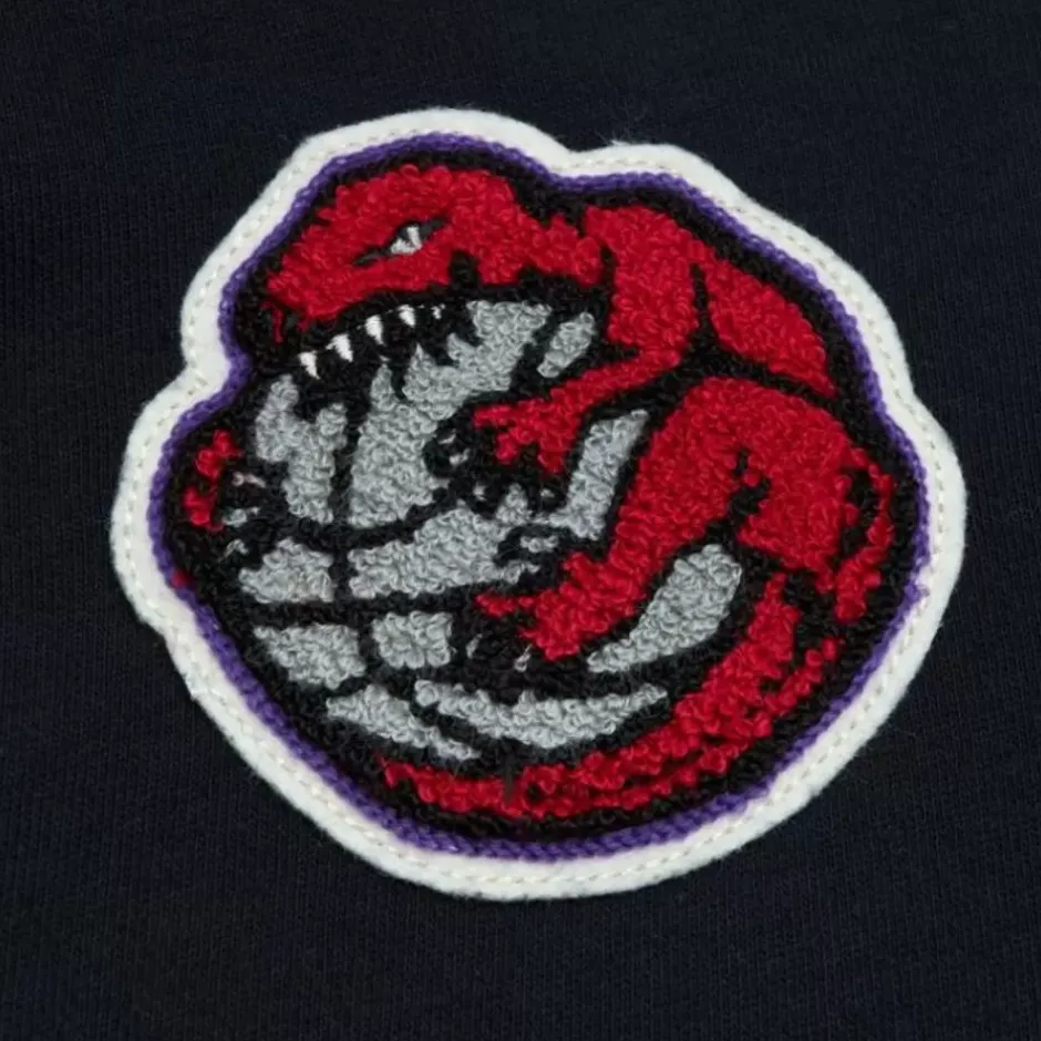 Men Mitchell & Ness Hoodies & Sweatshirts-Team Legacy French Terry Hoodie Toronto Raptors