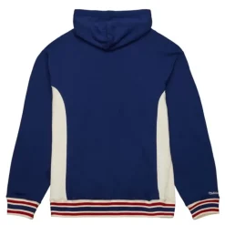 Men Mitchell & Ness Hoodies & Sweatshirts-Team Legacy French Terry Hoodie New York Rangers