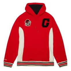 Men Mitchell & Ness Hoodies & Sweatshirts-Team Legacy French Terry Hoodie University Of Georgia