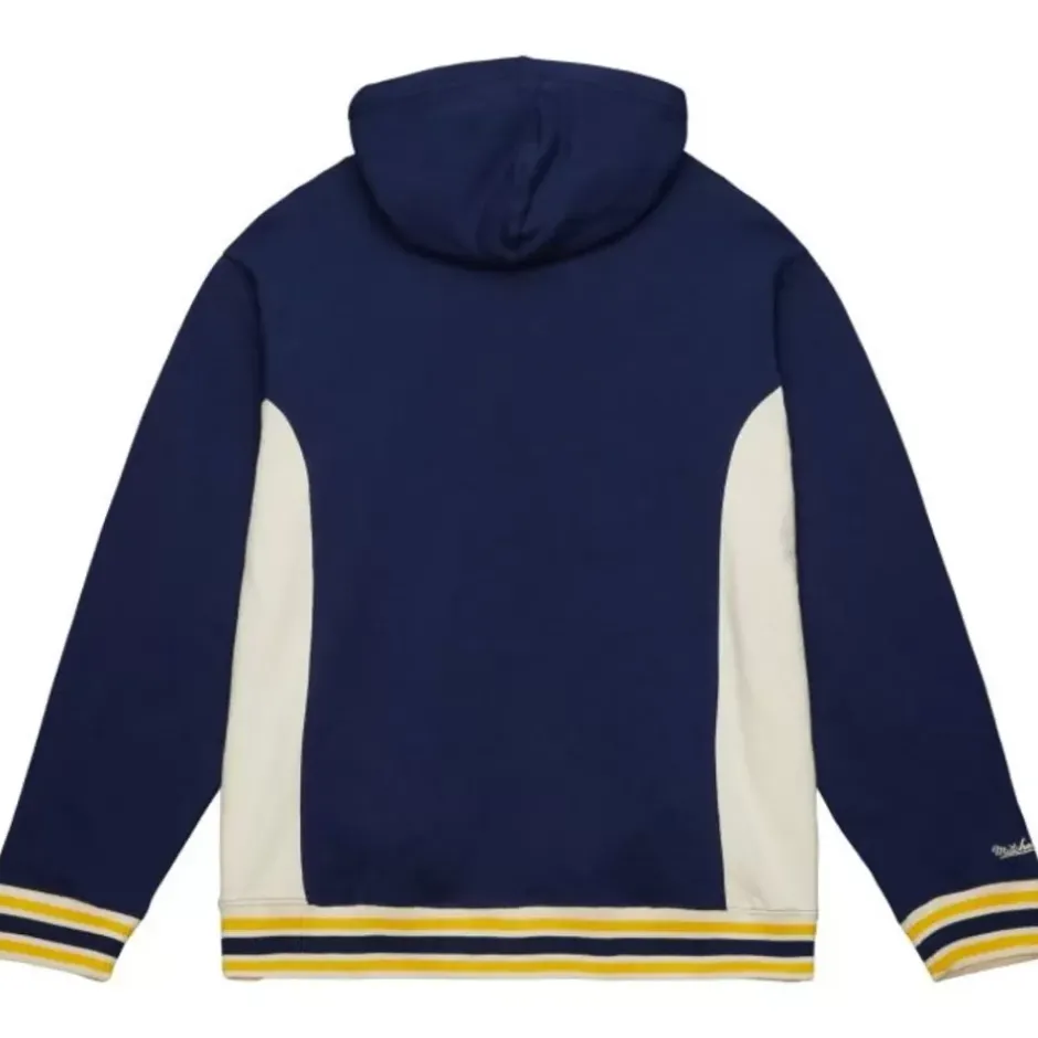 Men Mitchell & Ness Hoodies & Sweatshirts-Team Legacy French Terry Hoodie University Of Michigan