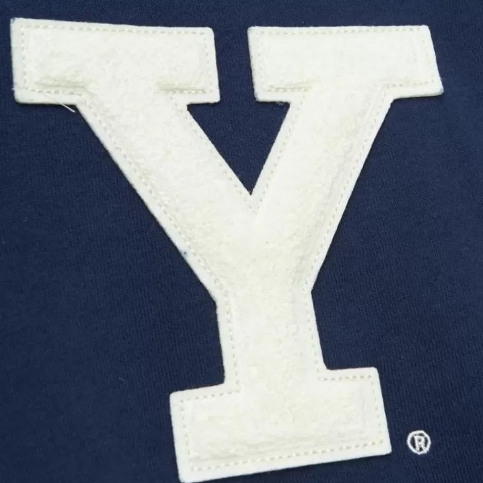 Men Mitchell & Ness Hoodies & Sweatshirts-Team Legacy French Terry Hoodie Yale University