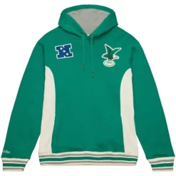 Men Mitchell & Ness Hoodies & Sweatshirts-Team Legacy French Terry Hoodie Philadelphia Eagles