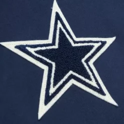 Men Mitchell & Ness Hoodies & Sweatshirts-Team Legacy French Terry Hoodie Dallas Cowboys