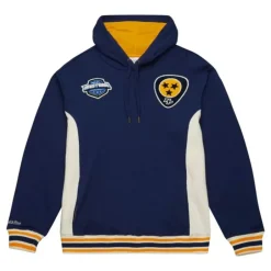 Men Mitchell & Ness Hoodies & Sweatshirts-Team Legacy French Terry Hoodie Nashville Predators