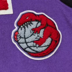 Men Mitchell & Ness Jackets & Outerwear-Team Legacy Varsity Jacket Toronto Raptors