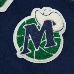 Men Mitchell & Ness Jackets & Outerwear-Team Legacy Varsity Jacket N&N Dallas Mavericks Dirk Nowitzki