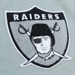 Men Mitchell & Ness Jackets & Outerwear-Team Legacy Varsity Jacket Oakland Raiders