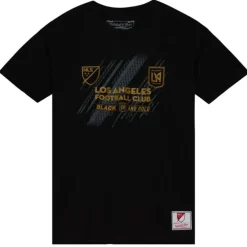 Men Mitchell & Ness T-Shirts & Tops-Team Lock Up Tee Los Angeles Fc