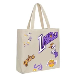 Woman Mitchell & Ness Accessories-Team Logo Tote Bag Los Angeles Lakers