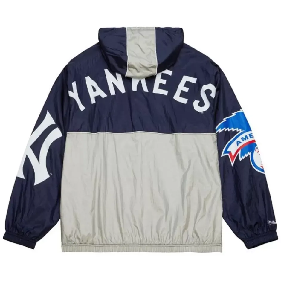 Men Mitchell & Ness Jackets & Outerwear-Team Og 2.0 Anorak Windbreaker New York Yankees