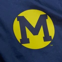 Men Mitchell & Ness Jackets & Outerwear-Team Og 2.0 Anorak Windbreaker University Of Michigan