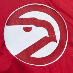 Men Mitchell & Ness Jackets & Outerwear-Team Og 2.0 Anorak Windbreaker Atlanta Hawks
