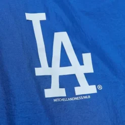 Men Mitchell & Ness Jackets & Outerwear-Team Og 2.0 Anorak Windbreaker Los Angeles Dodgers