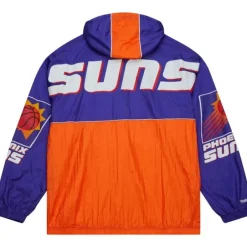 Men Mitchell & Ness Jackets & Outerwear-Team Og 2.0 Anorak Windbreaker Phoenix Suns