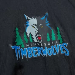 Men Mitchell & Ness Jackets & Outerwear-Team Og 2.0 Anorak Windbreaker Minnesota Timberwolves