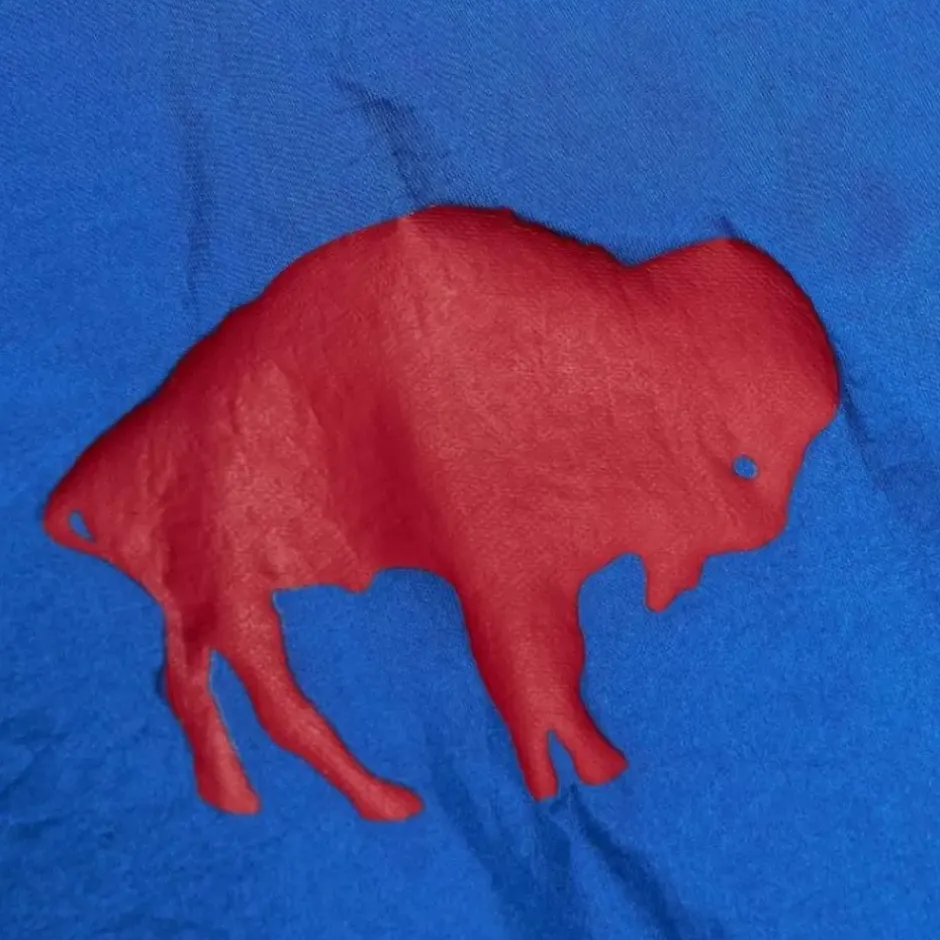 Men Mitchell & Ness Jackets & Outerwear-Team Og 2.0 Anorak Windbreaker Buffalo Bills