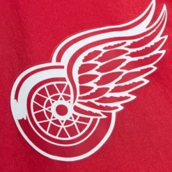 Men Mitchell & Ness Jackets & Outerwear-Team Og 2.0 Anorak Windbreaker Detroit Red Wings