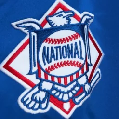 Men Mitchell & Ness Jackets & Outerwear-Team Og 2.0 Lightweight Satin Jacket Los Angeles Dodgers