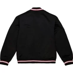 Men Mitchell & Ness Jackets & Outerwear-Team Og 2.0 Lightweight Satin Jacket Philadelphia 76Ers