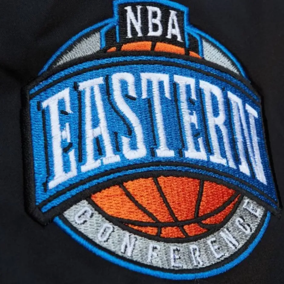 Men Mitchell & Ness Jackets & Outerwear-Team Og 2.0 Lightweight Satin Jacket Philadelphia 76Ers