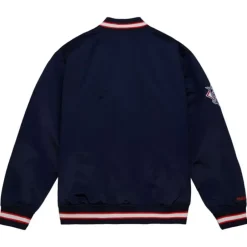 Men Mitchell & Ness Jackets & Outerwear-Team Og 2.0 Lightweight Satin Jacket Houston Astros