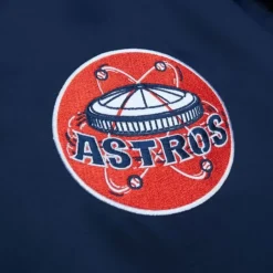 Men Mitchell & Ness Jackets & Outerwear-Team Og 2.0 Lightweight Satin Jacket Houston Astros