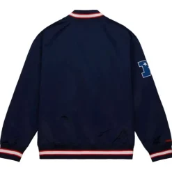 Men Mitchell & Ness Jackets & Outerwear-Team Og 2.0 Lightweight Satin Jacket Chicago Bears