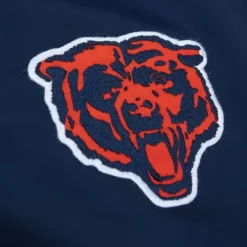 Men Mitchell & Ness Jackets & Outerwear-Team Og 2.0 Lightweight Satin Jacket Chicago Bears