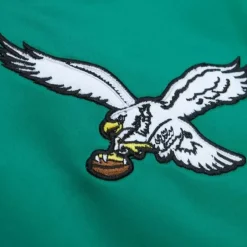 Men Mitchell & Ness Jackets & Outerwear-Team Og 2.0 Lightweight Satin Jacket Philadelphia Eagles