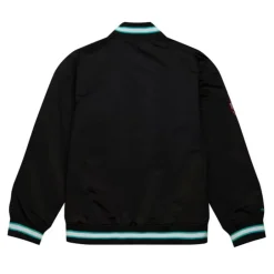 Men Mitchell & Ness Jackets & Outerwear-Team Og 2.0 Lightweight Satin Jacket Vancouver Grizzlies