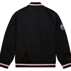 Men Mitchell & Ness Jackets & Outerwear-Team Og 2.0 Lightweight Satin Jacket Chicago Bulls