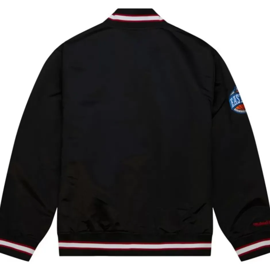 Men Mitchell & Ness Jackets & Outerwear-Team Og 2.0 Lightweight Satin Jacket Chicago Bulls