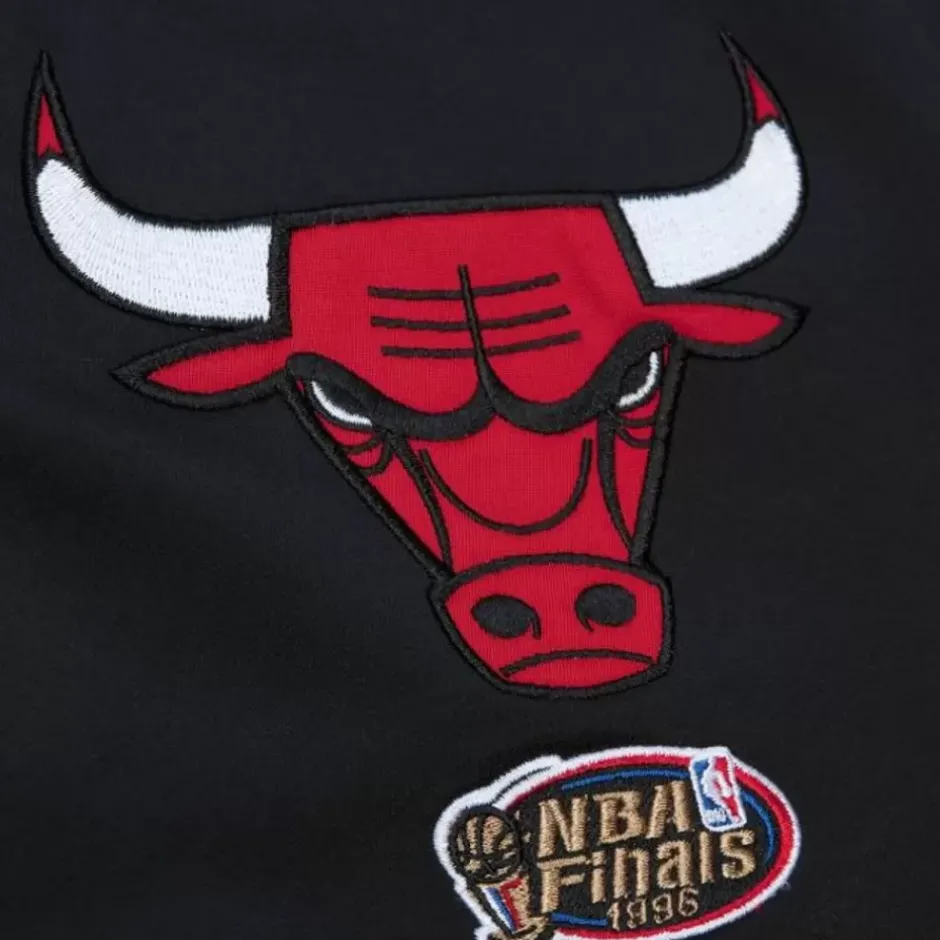 Men Mitchell & Ness Jackets & Outerwear-Team Og 2.0 Lightweight Satin Jacket Chicago Bulls