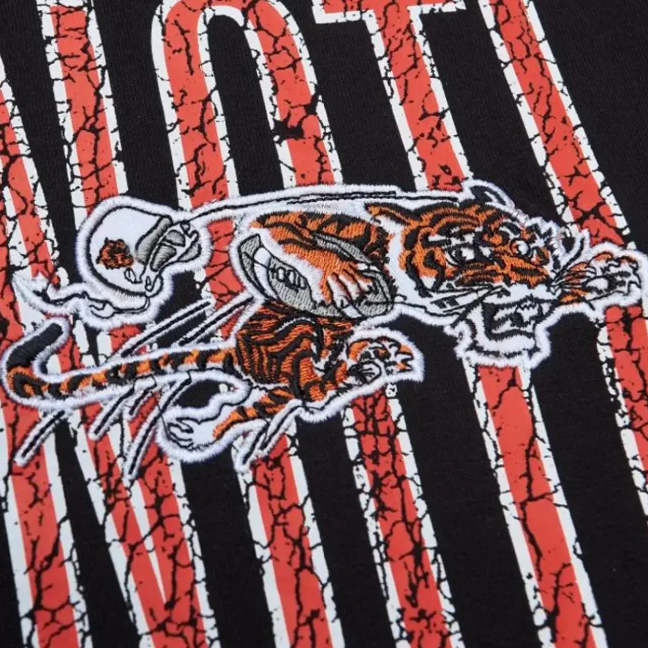 Men Mitchell & Ness T-Shirts & Tops-Team Og 2.0 Ss Tee Cincinnati Bengals